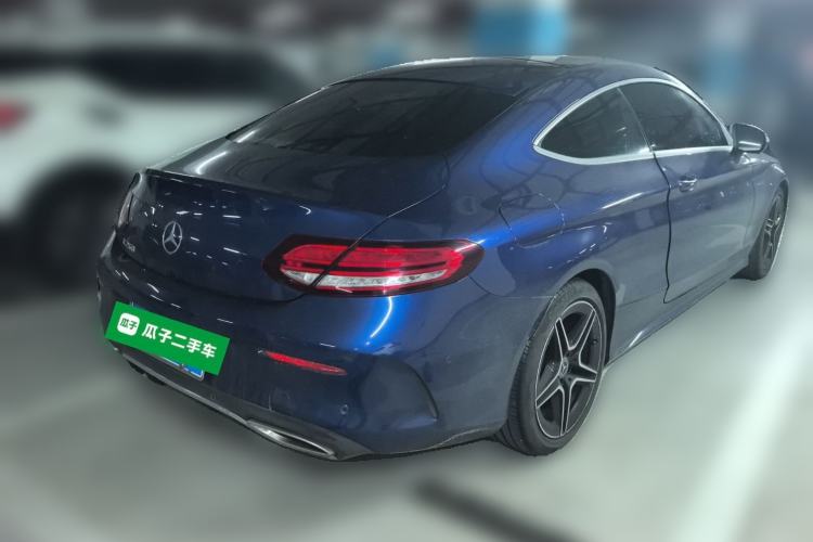 Used Mercedes-Benz C-Class 2020 C 260 Coupe Rear Right 45 Deg