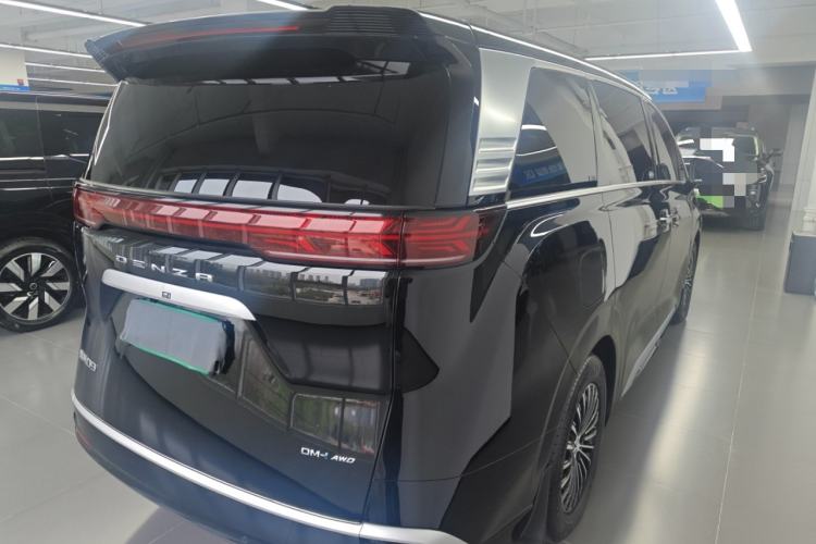 Used Denza D9 2024 DM-i 980 Four-Wheel Drive Prestige Model Rear Right 45 Deg