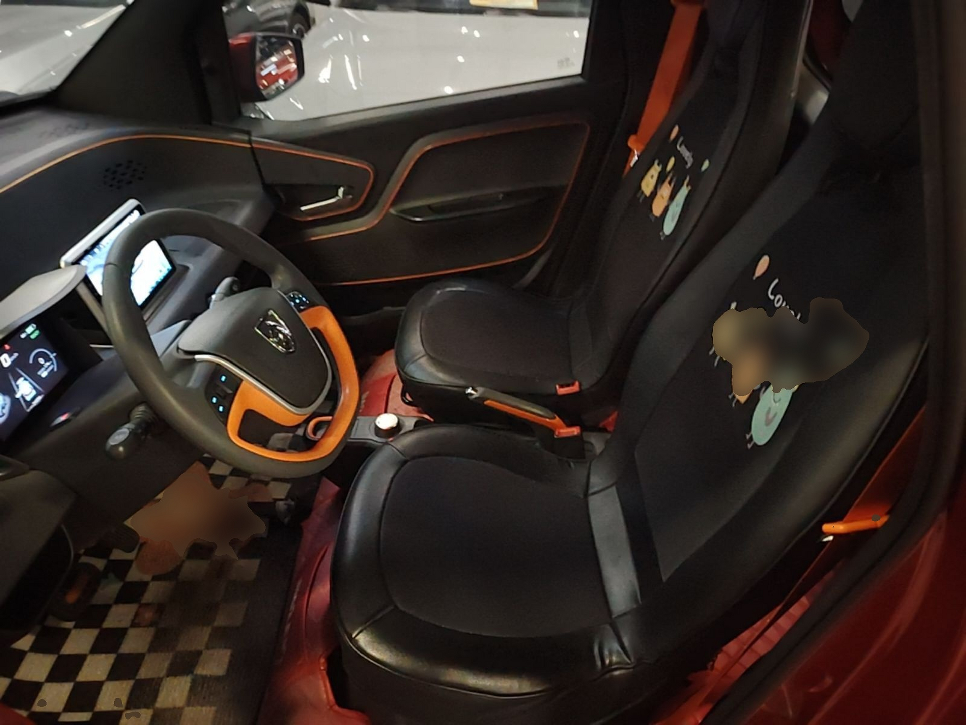 Avant de la voiture