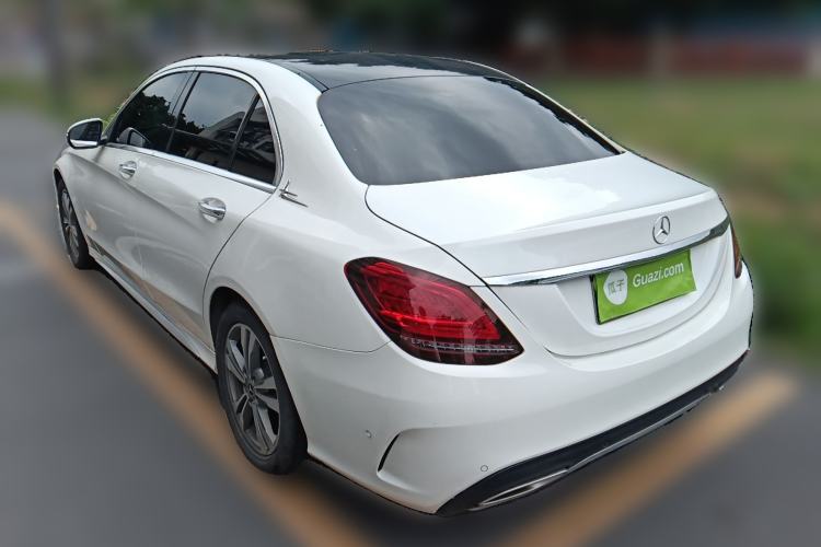 Used Mercedes-Benz C-Class 2019 C 180 L Fashion Edition Sport Version Rear Left 45 Deg