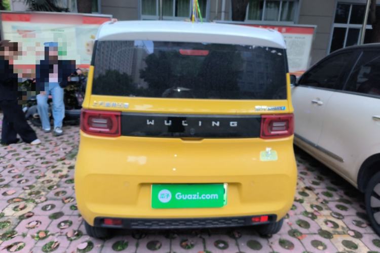 Used Wuling Hongguang MINIEV 2021 Macaron Premium Model – Lithium Iron Phosphate Rear