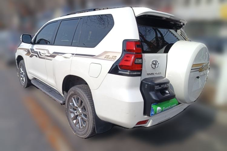 Used Toyota Prado 2018 3.5L Automatic TX-L with Rear-Mounted Spare Tire
