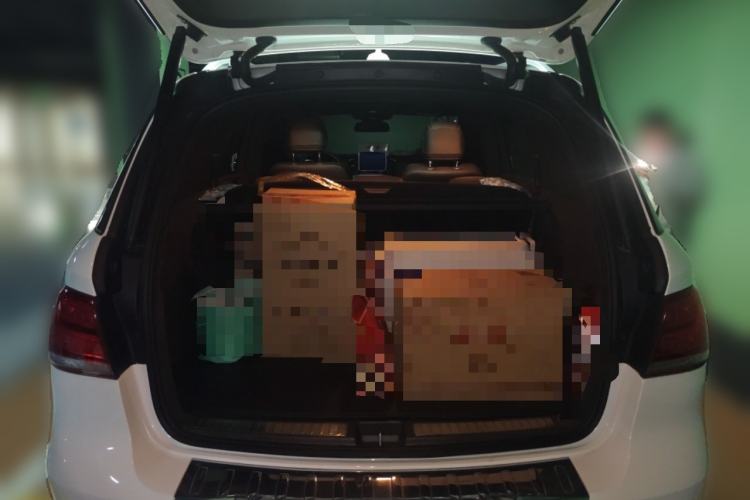 Used Mercedes-Benz GLE 2017 GLE 320 4MATIC Dynamic Model Trunk