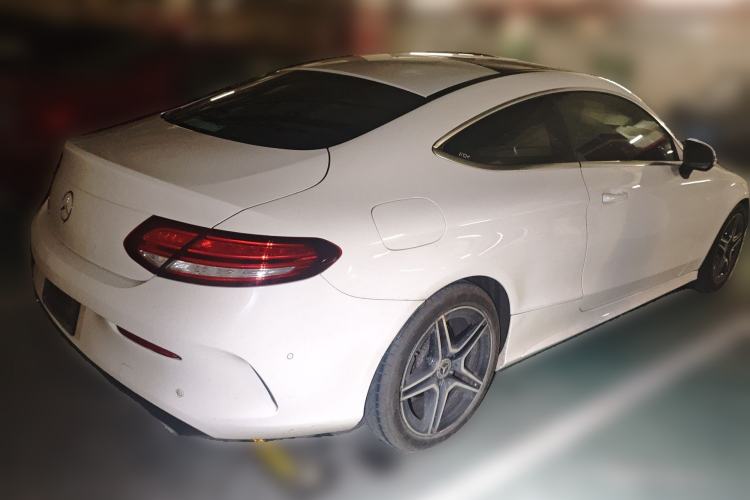 Used Mercedes-Benz C-Class 2019 C 260 Coupe Rear Right 45 Deg