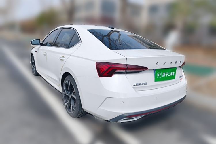 Used Skoda Octavia 2022 PRO TSI280 Luxury Edition Rear Left 45 Deg