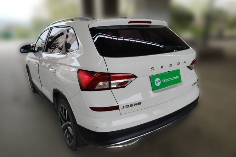 Used Skoda Kamiq 2018 1.5L Automatic Comfort Edition China VI Standard Rear Left 45 Deg