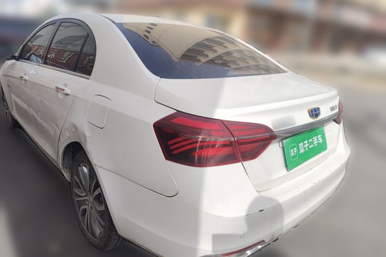 Used Geely Auto Emgrand New Energy 2018 EV350 Elite Model Rear Left 45 Deg