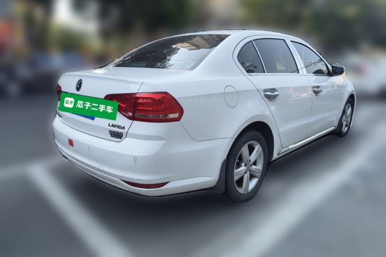 Used Volkswagen Lavida 2017 1.6L Automatic Fashion Edition Rear Right 45 Deg