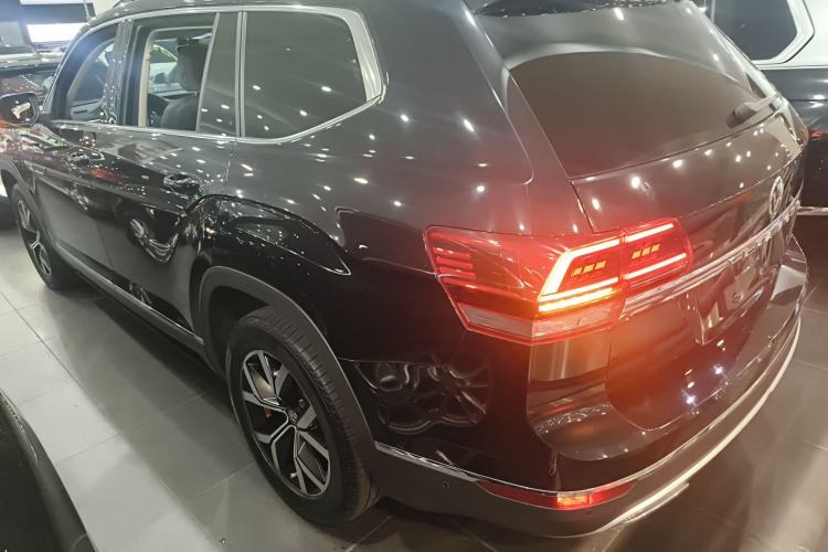 Used Volkswagen Teramont 2020 330TSI Two-Wheel-Drive Luxury Edition China VI Standard Rear Left 45 Deg