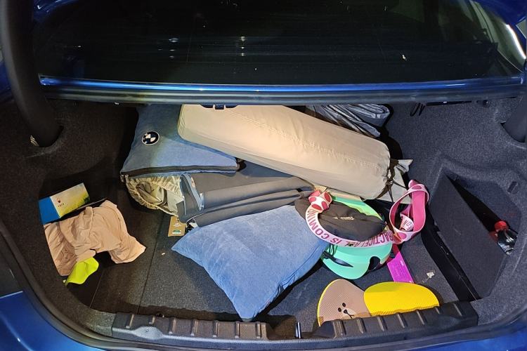 Used BMW 3 Series 2018 320Li Leading Model M Sport Package Trunk