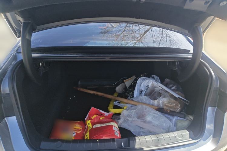 Used BYD Qin PLUS 2025 DM-i Smart Drive 55KM Leading Model Trunk