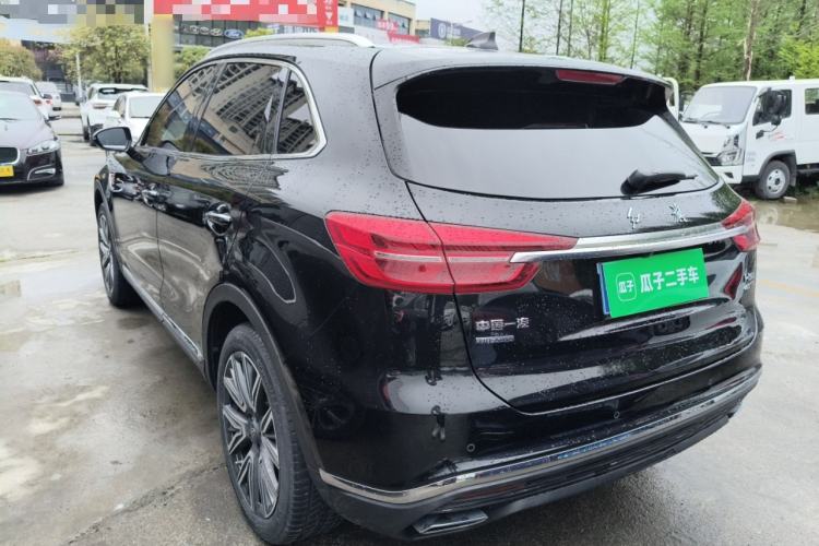 Used Hongqi HS5 2022 Facelifted Version 2.0T Smart Connect Flagship All-Wheel-Drive Edition Rear Left 45 Deg