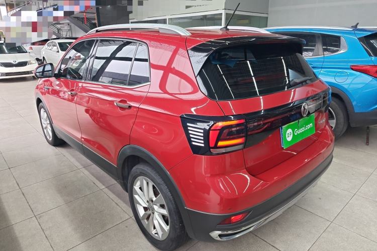 Used Volkswagen T-Cross 2019 1.5L Automatic Comfort Edition Rear Left 45 Deg