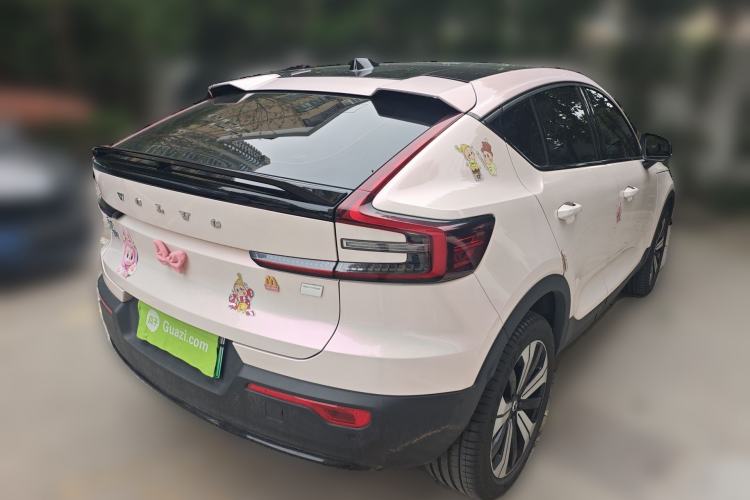 Used Volvo C40 2022 Long-Range PRO Version Rear Right 45 Deg