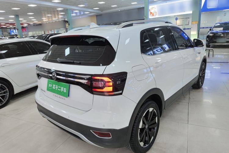 Used Volkswagen Tacqua 2021 1.5L Automatic Yue Zhi Lian Edition Rear Right 45 Deg