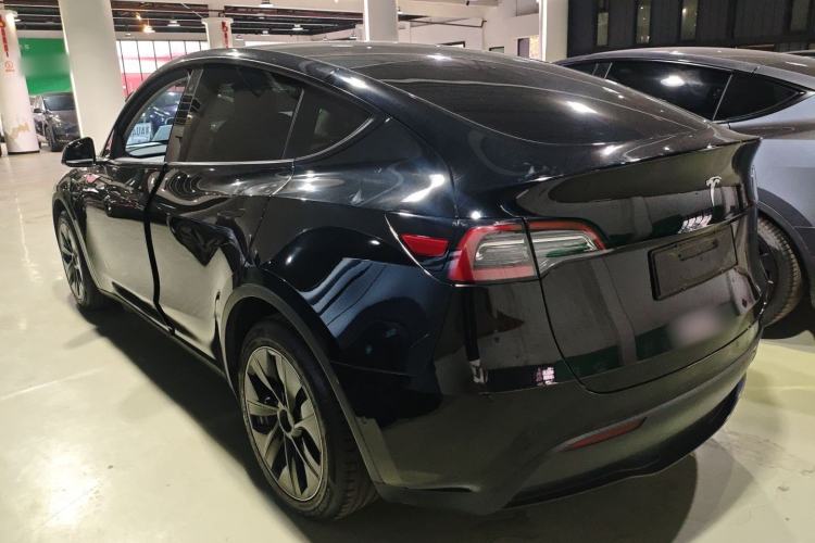 Used Tesla Model Y 2021 Long-Range All-Wheel-Drive Version 3D7 Rear Left 45 Deg