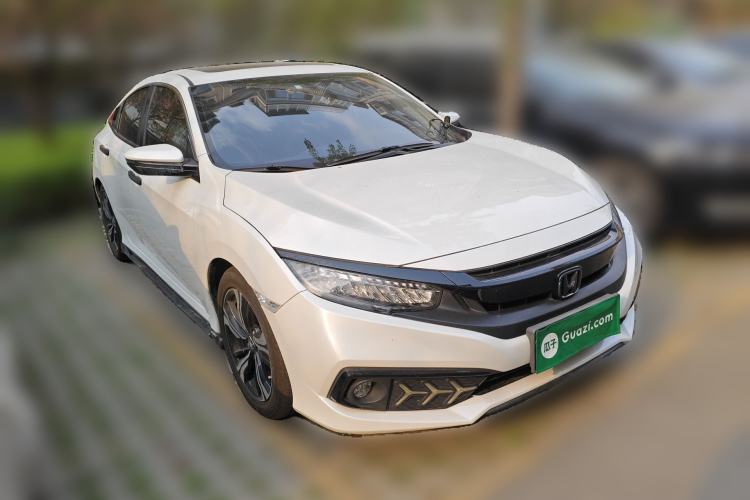 Used Honda Civic 2019 220TURBO CVT Power Edition China VI Emission Standard Front Right 45 Deg