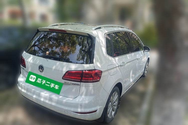 Used Volkswagen Golf Sportsvan 2018 230TSI Automatic Trend Edition Rear Right 45 Deg