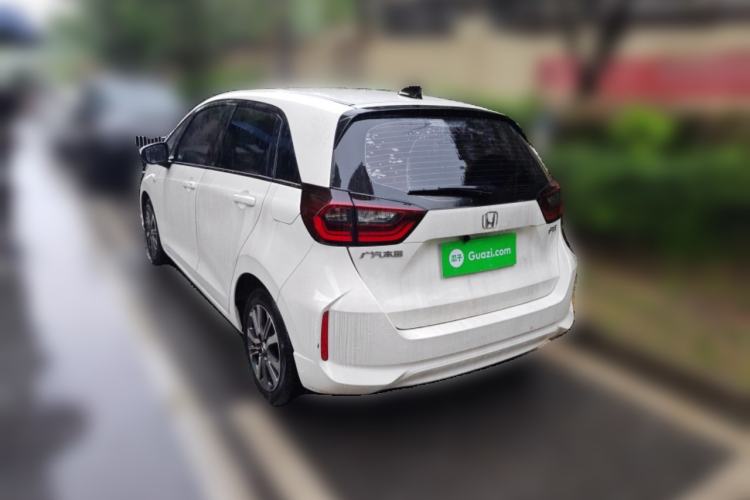 Used Honda Fit 2021 1.5L CVT Trend Edition Rear Left 45 Deg