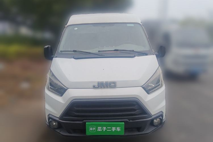 Used JMC Transit 2019 2.8T Commercial Version Short Wheelbase Mid-Roof 3-Seater China VI Standard JX493