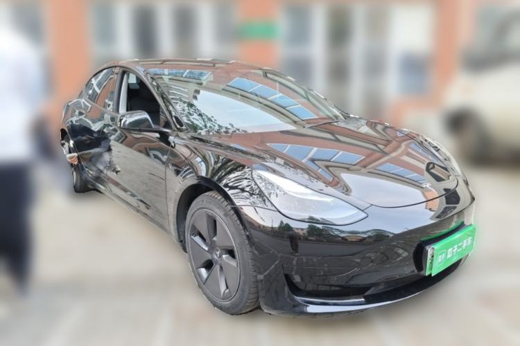 Used Tesla Model 3 2021 Standard Range Rear-Wheel Drive Upgraded Version 3D6 Front Right 45 Deg