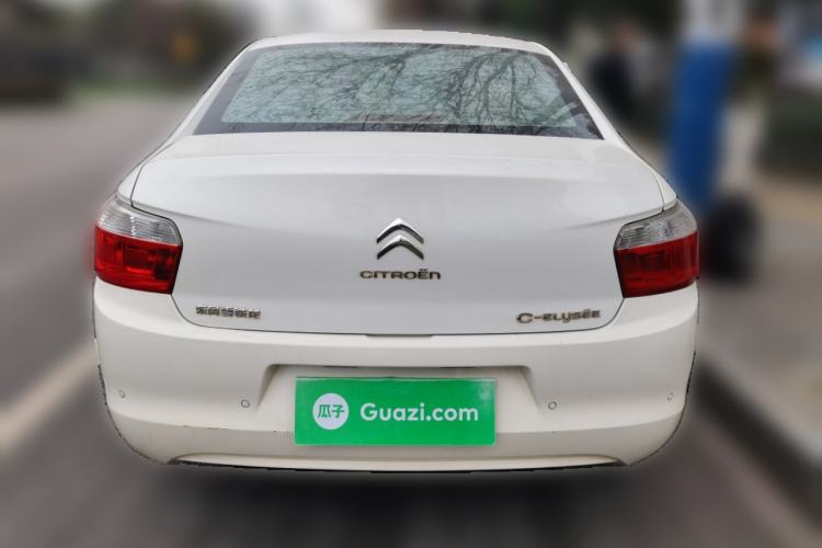 Used Citroen Elysee 2014 1.6L Manual Comfort Model Rear