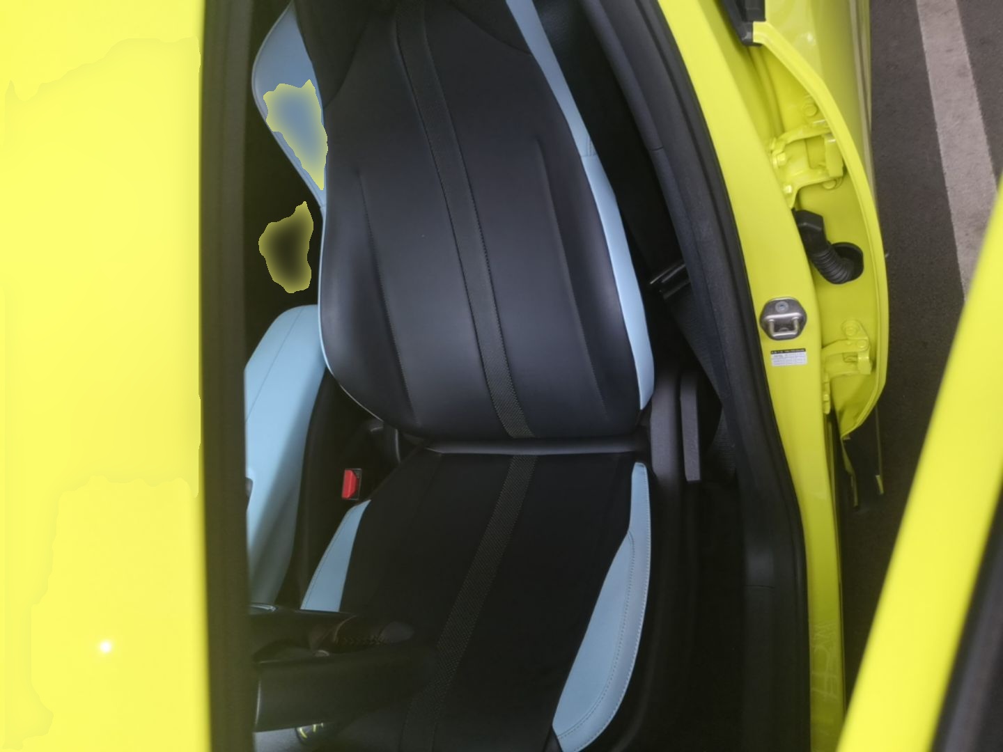 Avant de la voiture