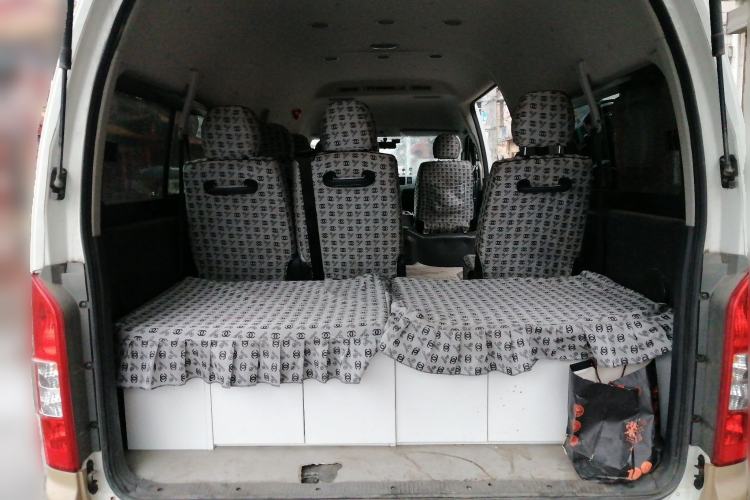 Used Foton Scenic G9 2020 2.4L Commercial Version Long Wheelbase High-Roof 9-Seater Business Vehicle China VI Emission Standard Model 4K22D4M Trunk