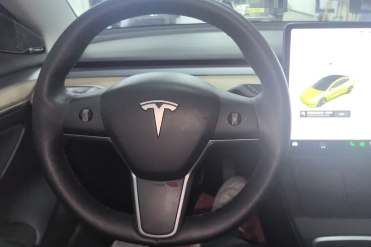 Used Tesla Model 3 2021 Revised Version Standard Range Rear-Wheel Drive Upgraded Edition 3D1 Steering Wheel
