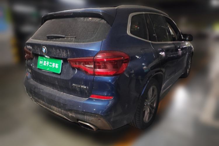 Used BMW X3 2020 xDrive28i M Sport Package Rear Right 45 Deg