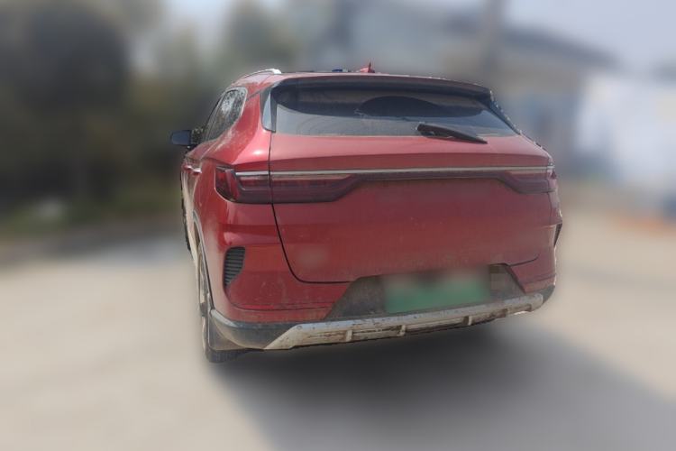 Used BYD Song PLUS New Energy 2021 EV Deluxe Model Rear Left 45 Deg