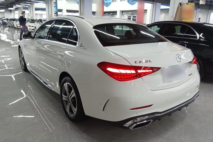 Used Mercedes-Benz C-Class 2022 Restyled C 200 L Sport Edition Rear Left 45 Deg