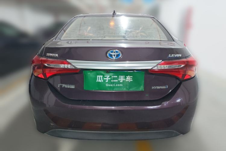 Used Toyota Levin 2016 Dual-Engine 1.8H GS E-CVT Elite Model with Sunroof Rear