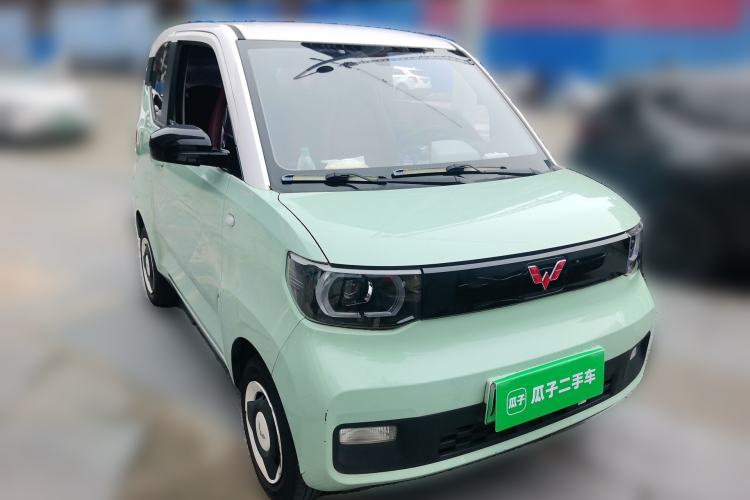 Used Wuling Hongguang MINIEV 2021 Macaron Fashion Model Lithium Iron Phosphate Front Right 45 Deg