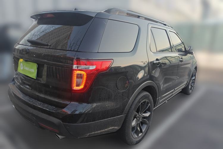 Used Ford Explorer 2013 3.5L Deluxe Model Rear Right 45 Deg