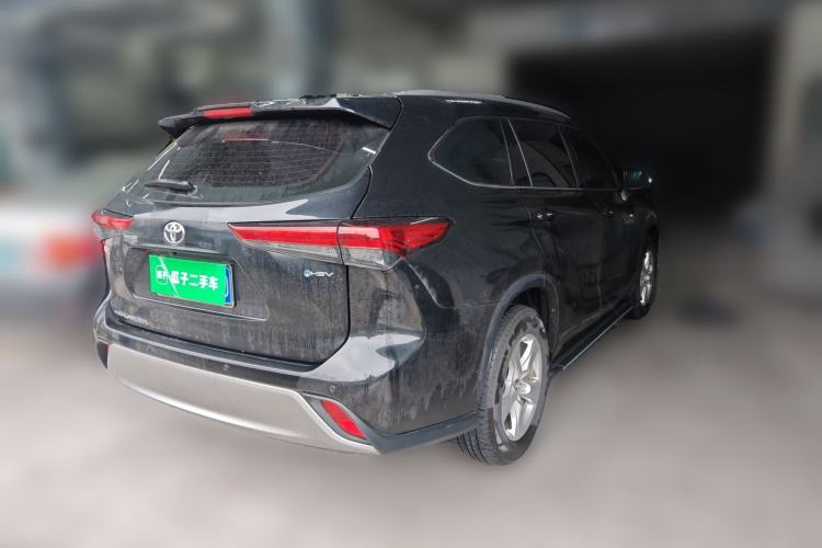 Used Toyota Highlander 2024 2.5L Smart Electric Hybrid Dual-Motor Two-Wheel-Drive Elite Edition 5 Seats Rear Right 45 Deg