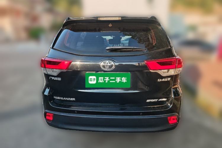 Used Toyota Highlander 2018 2.0T Four-Wheel Drive Luxury Version 7 Seats China VI Standard
