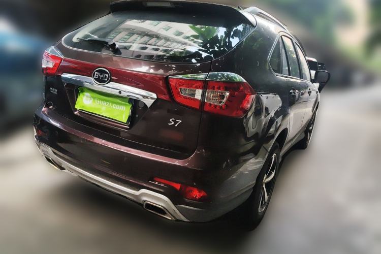 Used BYD S7 2015 2.0T Automatic Prestige Model Rear Right 45 Deg