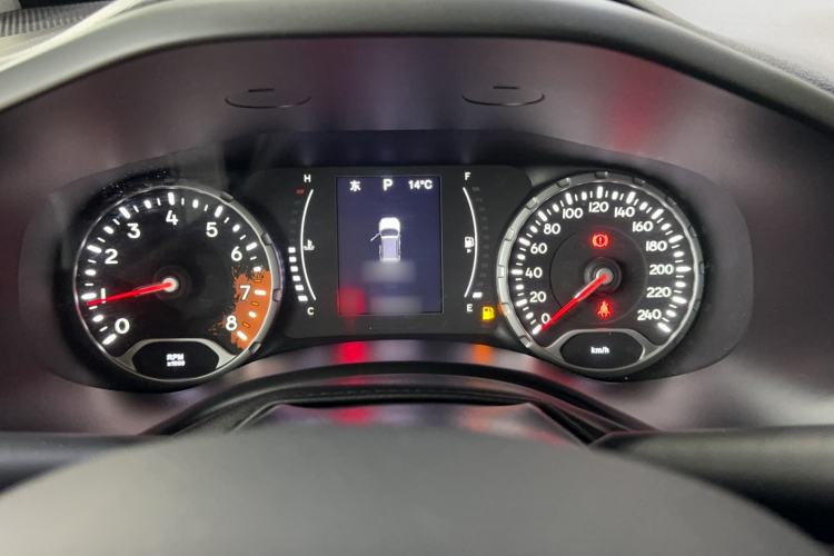 Used Jeep Renegade 2018 Connected Large Screen Version 180TS Automatic Kinetic Edition+ Instrument Cluster