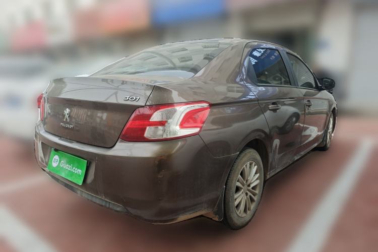 Used Peugeot 301 2016 1.6L Manual Comfort Edition Rear Right 45 Deg
