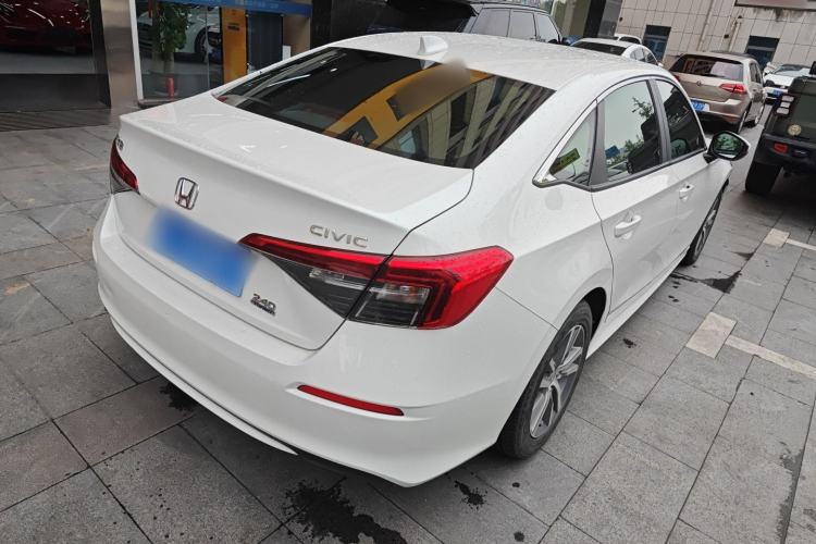 Used Honda Civic 2023 240TURBO CVT Dynamic Edition Rear Right 45 Deg