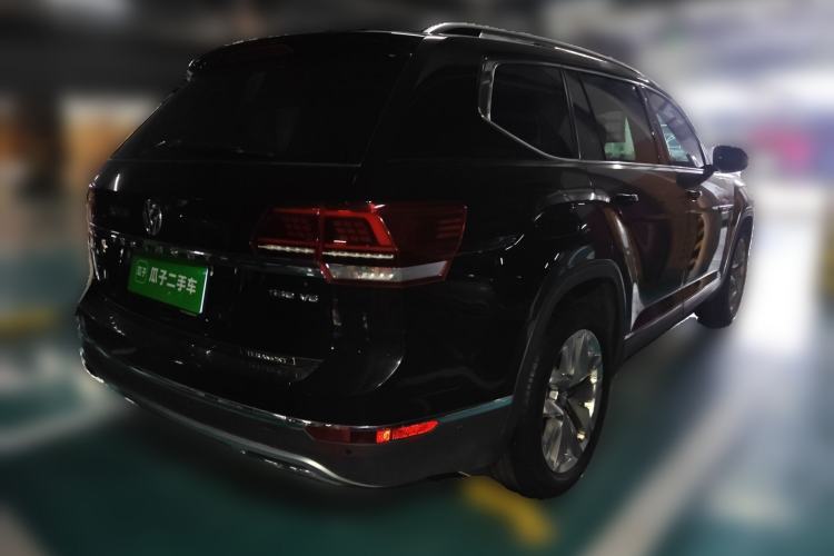 Used Volkswagen Teramont 2020 Revised Version 380TSI Four-Wheel Drive Flagship Edition Rear Right 45 Deg