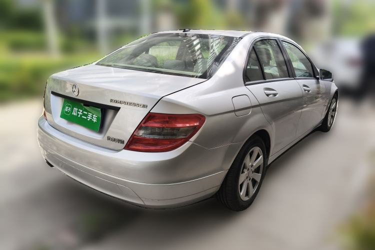 Used Mercedes-Benz C-Class 2010 C 180K Classic model Rear Right 45 Deg