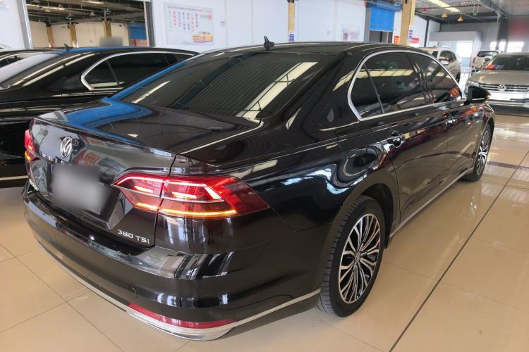 Used Volkswagen Phideon 2019 380TSI Two-Wheel Drive Business Edition China V Standard Rear Right 45 Deg