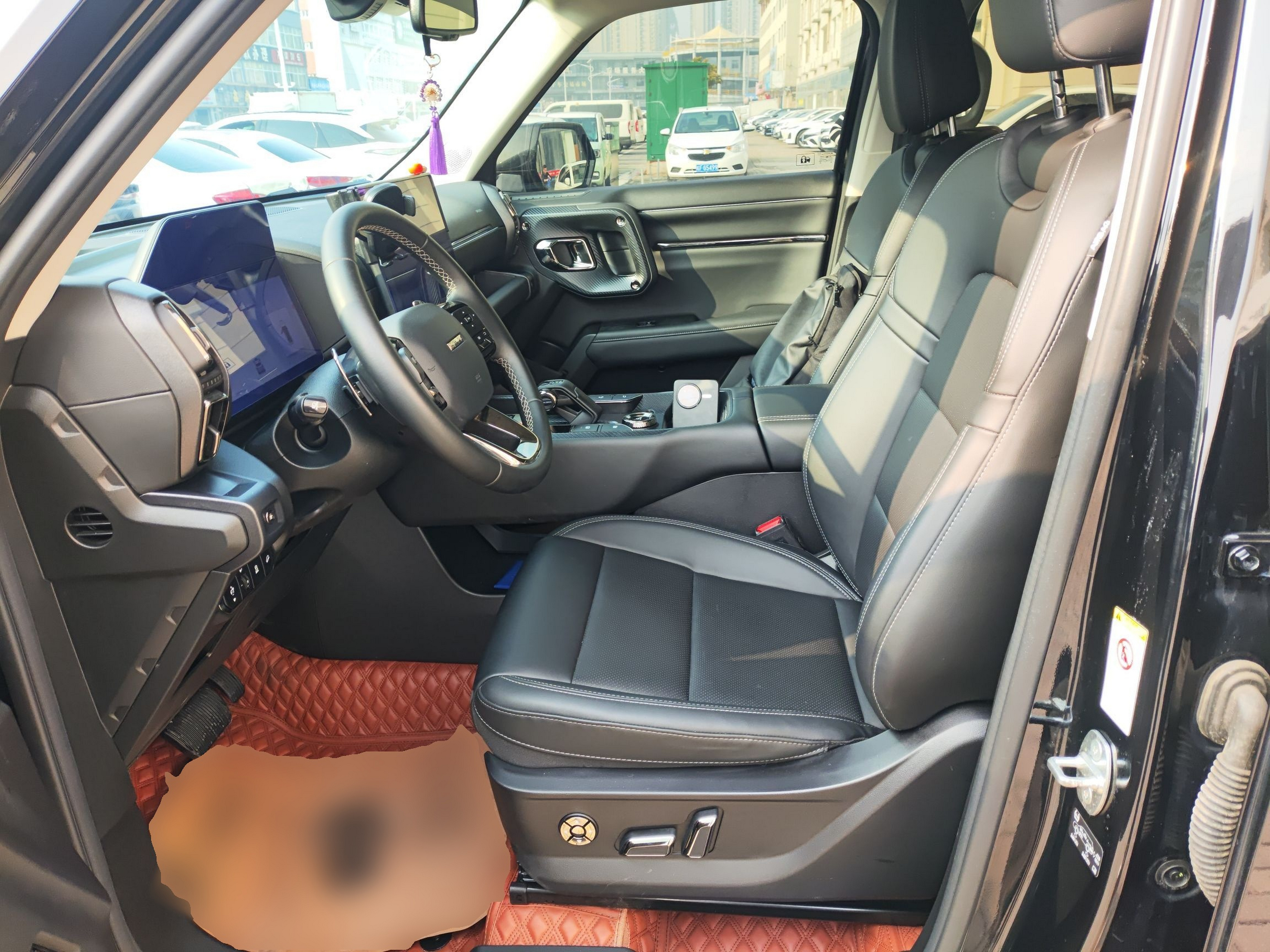 Avant de la voiture