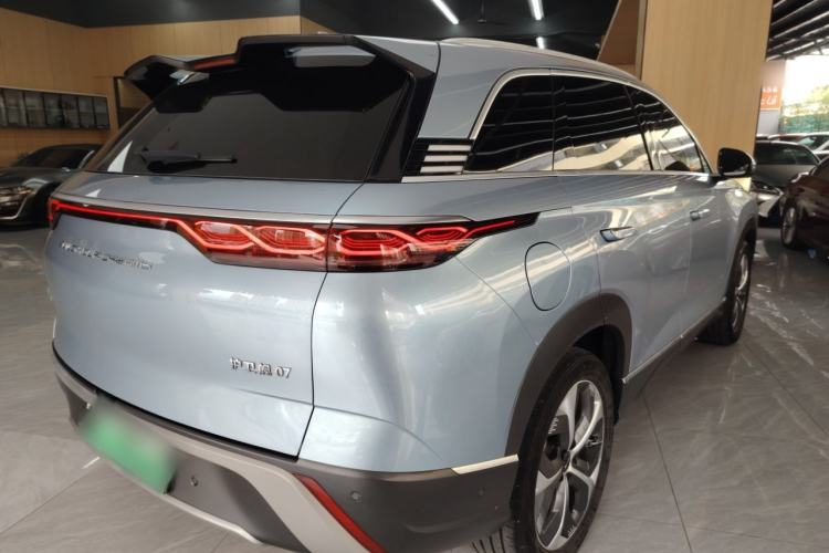 Used BYD Frigate 07 2023 DM-i 100KM Flagship Model Rear Right 45 Deg