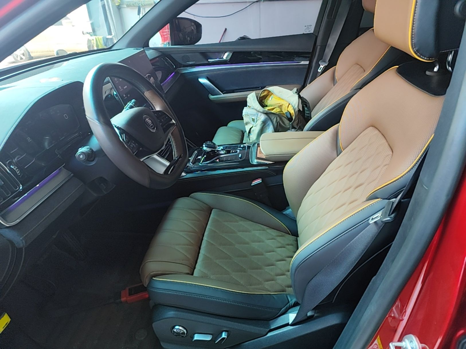Avant de la voiture