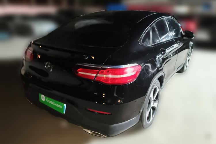 Used Mercedes-Benz GLC Coupe 2018 GLC 200 4MATIC Coupe SUV Rear Right 45 Deg