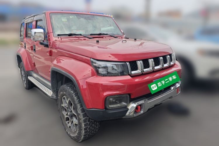 Used BAIC Off-Road BJ40 2018 PLUS 2.3T Automatic Four-Wheel Drive Flagship Version China V Emission Standard Front Right 45 Deg