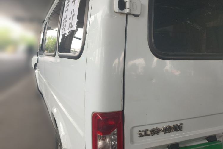 Used JMC Transit 2017 2.8T Commercial Version Long Wheelbase Mid-Roof 6/7/8-Seater JX493 Rear Left 45 Deg